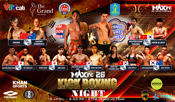Dàn sao Kickboxing Việt Nam so tài cùng cao thủ quốc tế tại MAXFC 26 - Ảnh 2.