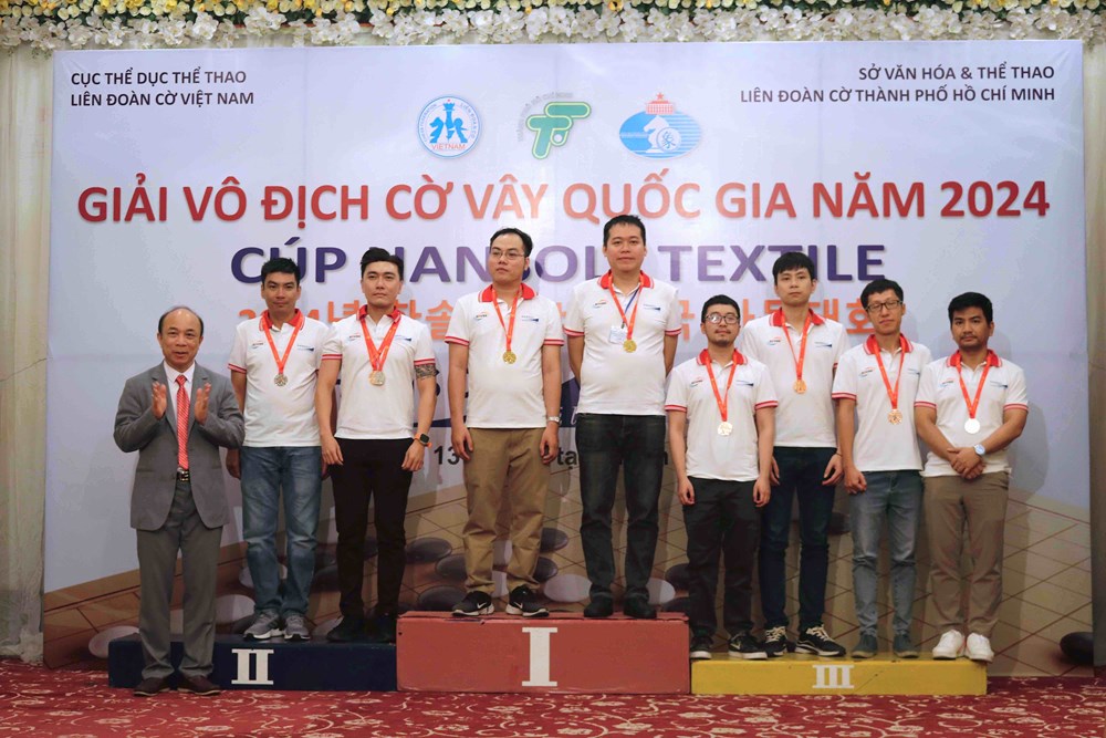 TP.HCM nhất toàn đoàn Giải vô địch cờ vây Quốc gia 2024 tranh Cúp Hansoll Textile - Ảnh 1.