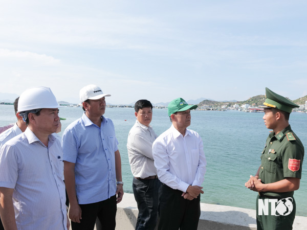 Ninh Thuận: Khảo sát hoạt động dịch vụ du lịch Vịnh Vĩnh Hy - Ảnh 1.