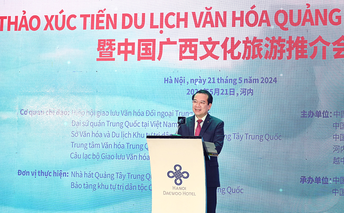 Tăng cường giao lưu, hợp tác giữa Việt Nam và tỉnh Quảng Tây, Trung Quốc trong lĩnh vực văn hóa, du lịch - Ảnh 3.