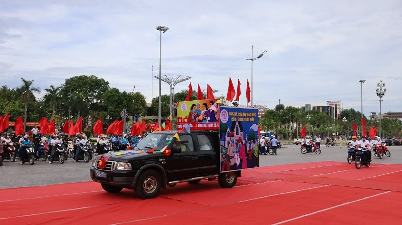 Thanh Hoá: Phát động Tháng hành động quốc gia về phòng, chống bạo lực gia đình - Ảnh 1.