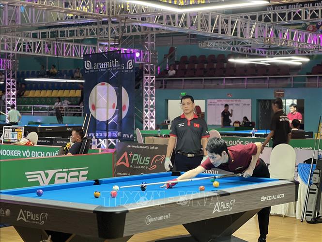 170 cơ thủ tranh tài Giải vô địch Quốc gia Billiards và Snooker 2024 tại Bà Rịa - Vũng Tàu - Ảnh 1.