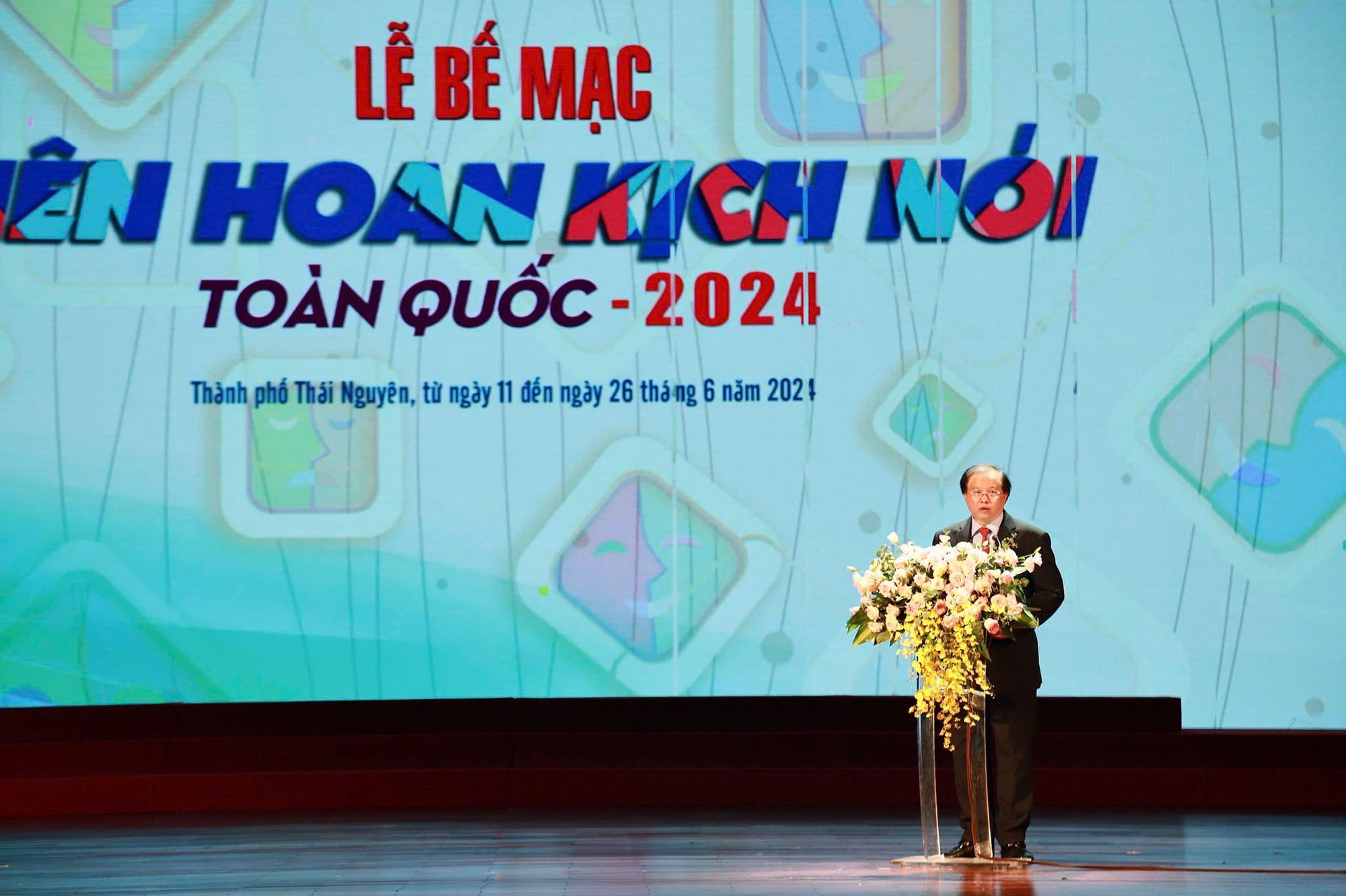 3 vở diễn đoạt Huy chương Vàng Liên hoan kịch nói toàn quốc năm 2024 - Ảnh 1.