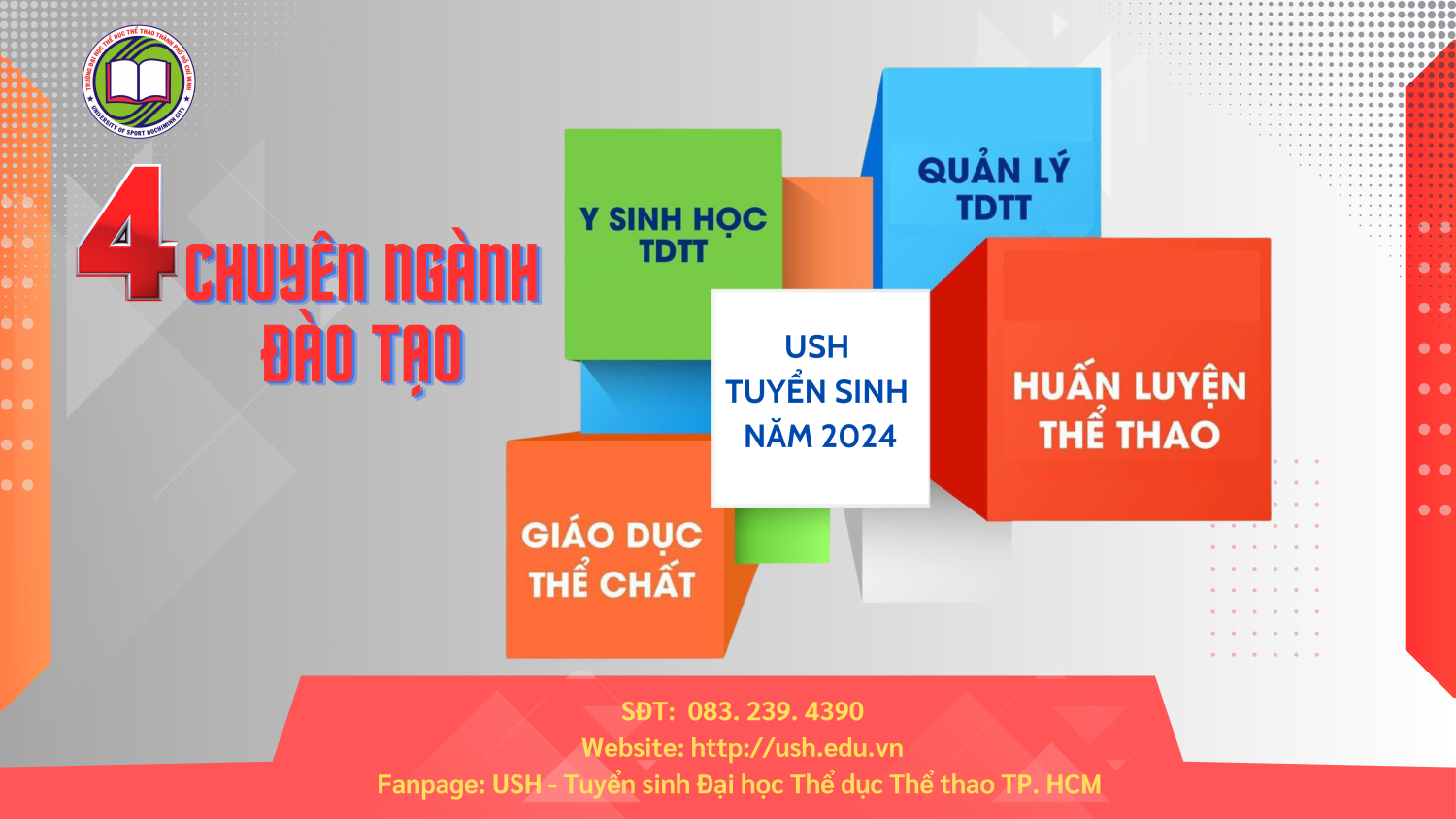 Trường Đại học Thể dục thể thao Thành phố Hồ Chí Minh: Những điều thí sinh cần biết khi tham gia tuyển sinh đợt 1 năm 2024 - Ảnh 2.