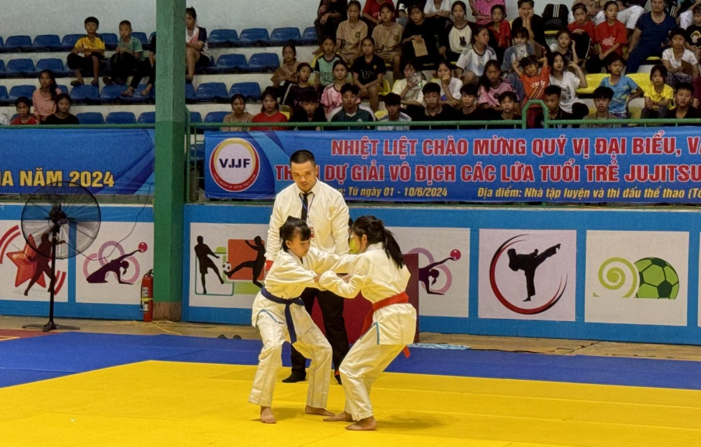 Cao Bằng: Khai mạc Giải vô địch các lứa tuổi trẻ Jujitsu quốc gia - Ảnh 2.