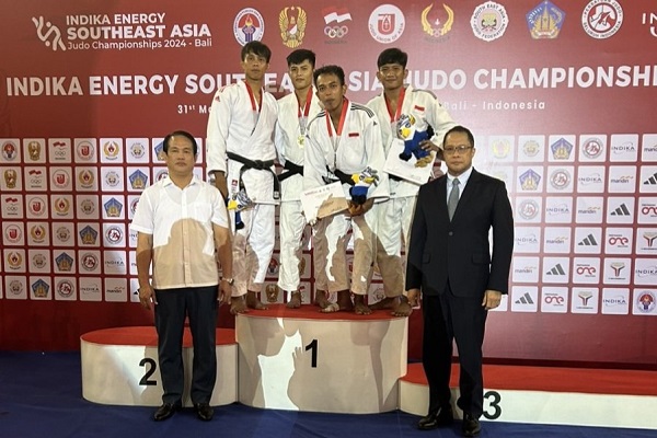 Việt Nam Nhất toàn đoàn tại giải vô địch và vô địch trẻ Judo Đông Nam Á 2024 - Ảnh 1.