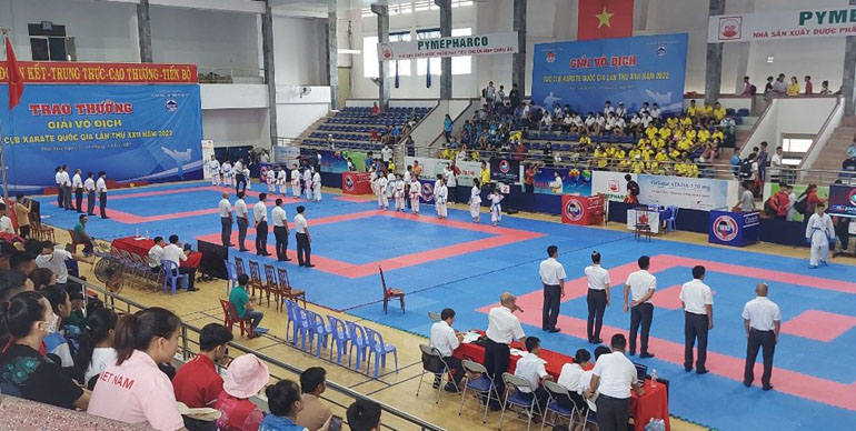 Phú Yên sẽ là điểm đến của gần 1.000 VĐV, HLV Karate quốc gia - Ảnh 1.