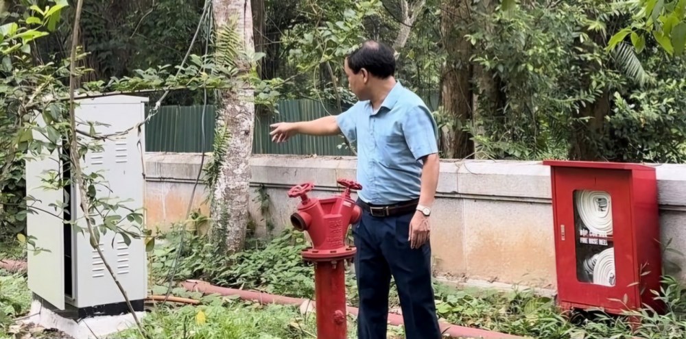 Thanh Hoá: Tăng cường phòng cháy, chữa cháy tại các di tích trong mùa nắng nóng - Ảnh 1.