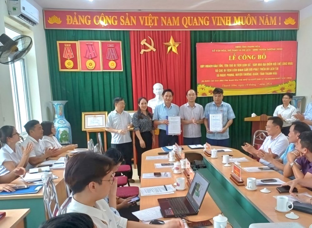 Thanh Hoá: Bảo tồn, tôn tạo di tích địa điểm Hội thề Lũng Nhai gắn với phát triển du lịch - Ảnh 1.