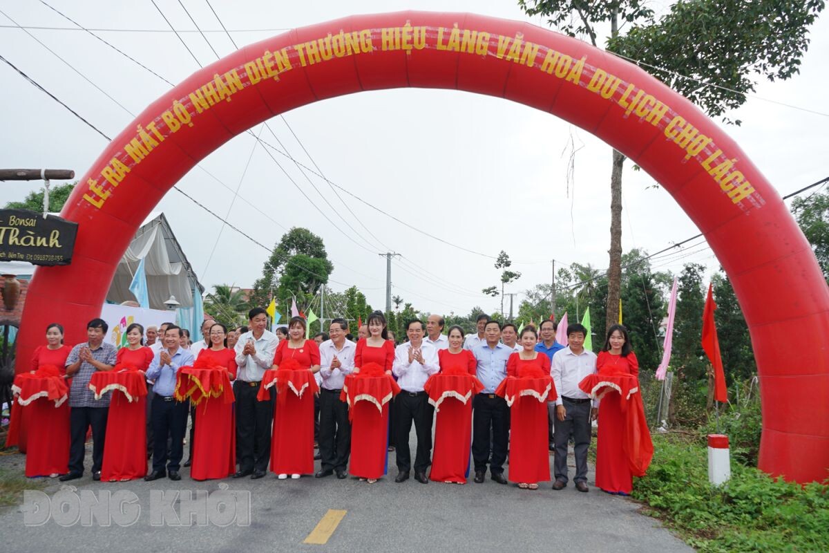 Công bố bộ nhận diện thương hiệu Làng Văn hóa du lịch Chợ Lách - Bến Tre - Ảnh 2.