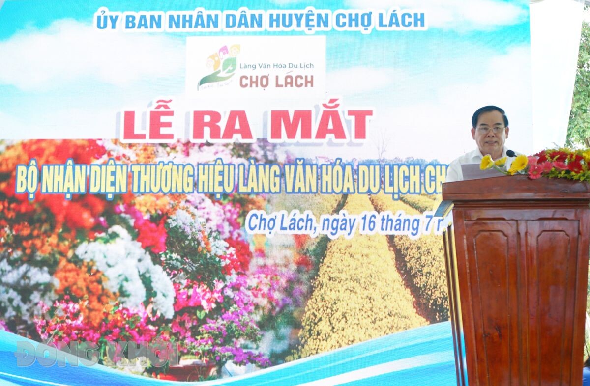 Công bố bộ nhận diện thương hiệu Làng Văn hóa du lịch Chợ Lách - Bến Tre - Ảnh 3.