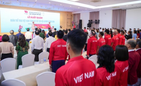 Đoàn Thể thao Việt Nam xuất quân tham dự Olympic Paris 2024