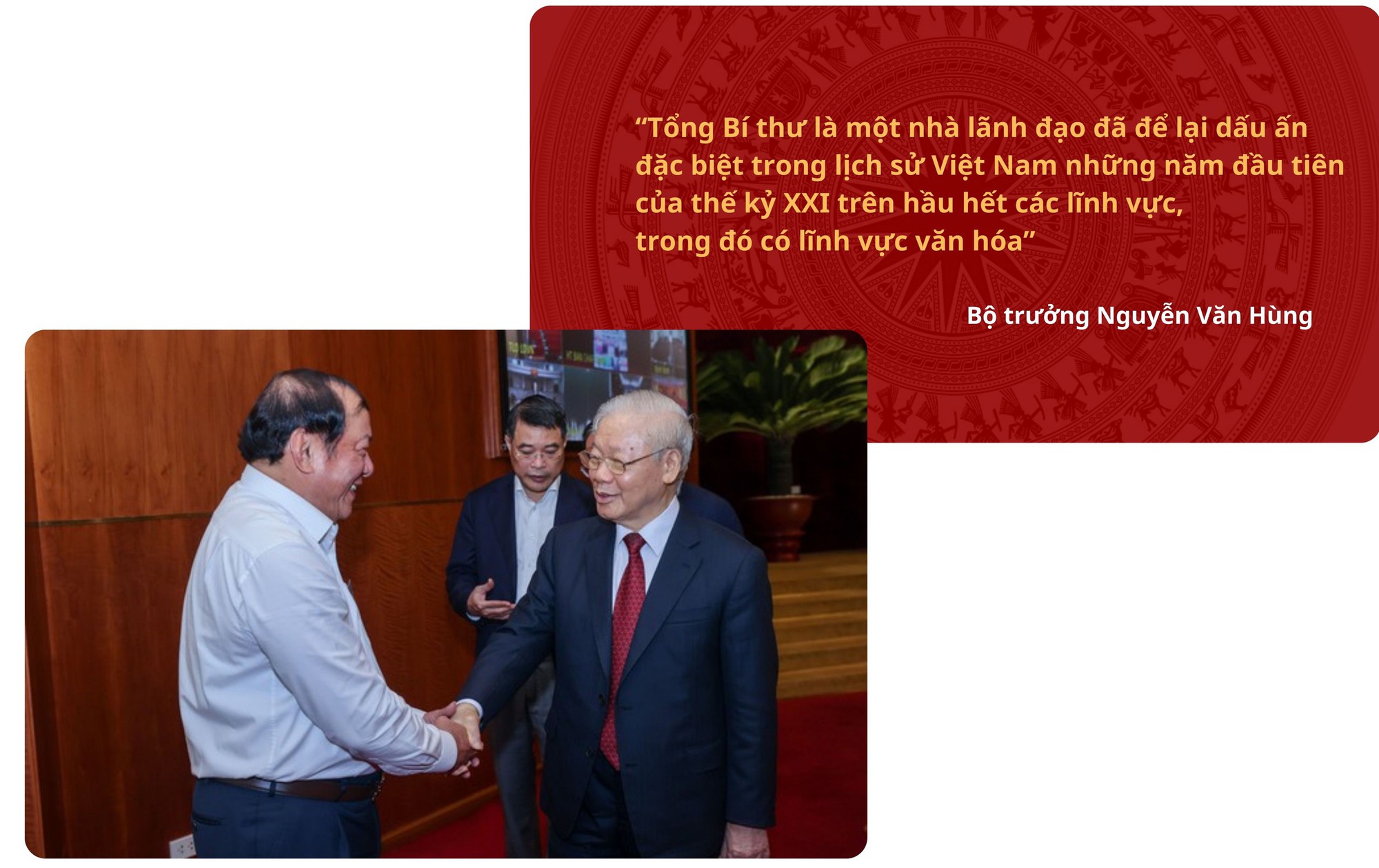 Tổng Bí thư Nguyễn Phú Trọng: Nhà văn hóa lớn, hết lòng vì sự phát triển của nền văn hóa Việt Nam - Ảnh 3.