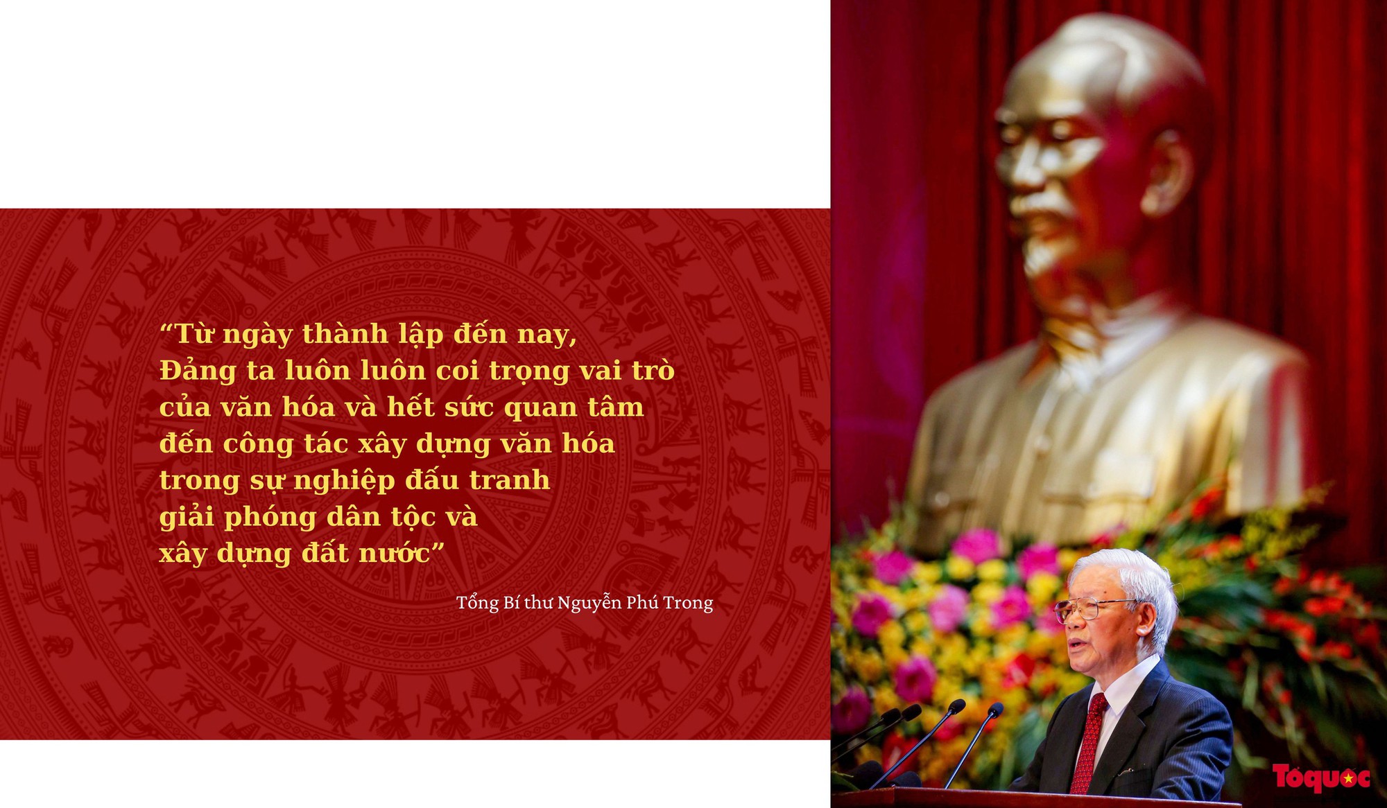Tổng Bí thư Nguyễn Phú Trọng: Nhà văn hóa lớn, hết lòng vì sự phát triển của nền văn hóa Việt Nam - Ảnh 6.