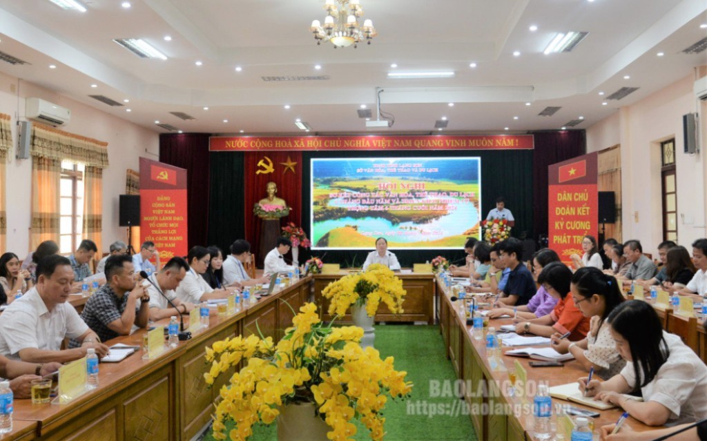 Sở Văn hoá, Thể thao và Du lịch Lạng Sơn sơ kết công tác 6 tháng đầu năm 2024 - Ảnh 2.