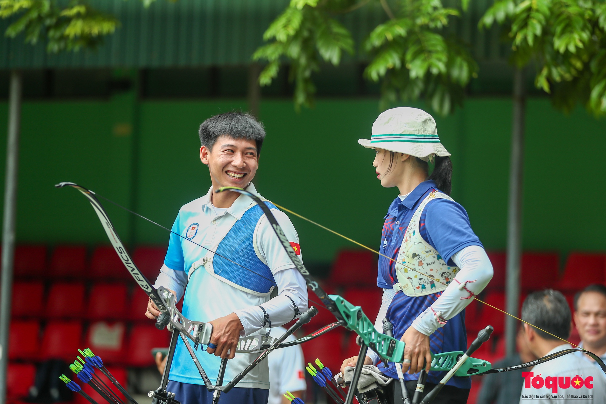 Thứ trưởng Hoàng Đạo Cương thăm và động viên các đội tuyển chuẩn bị tham dự Olympic Paris 2024 - Ảnh 7.