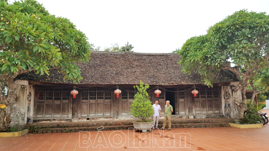 Hà Nam: Sắp xếp không gian thờ tại các di tích bảo đảm thực hành tín ngưỡng cộng đồng - Ảnh 1.