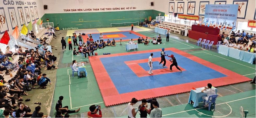 Sóc Trăng: Trao 256 giải thưởng tại giải Vô địch Võ cổ truyền và Vovinam năm 2024 - Ảnh 1.