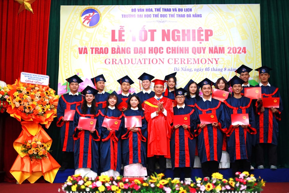 Trường Đại học TDTT Đà Nẵng: Tổ chức Lễ tốt nghiệp và trao bằng Đại học năm 2024 - Ảnh 1.