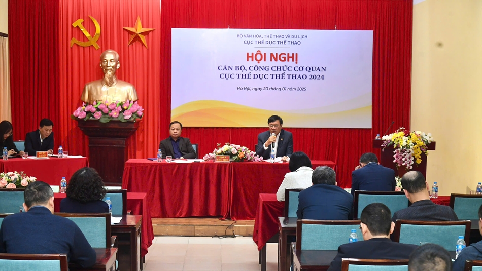 Hội nghị cán bộ, công chức cơ quan Cục TDTT - Ảnh 2.