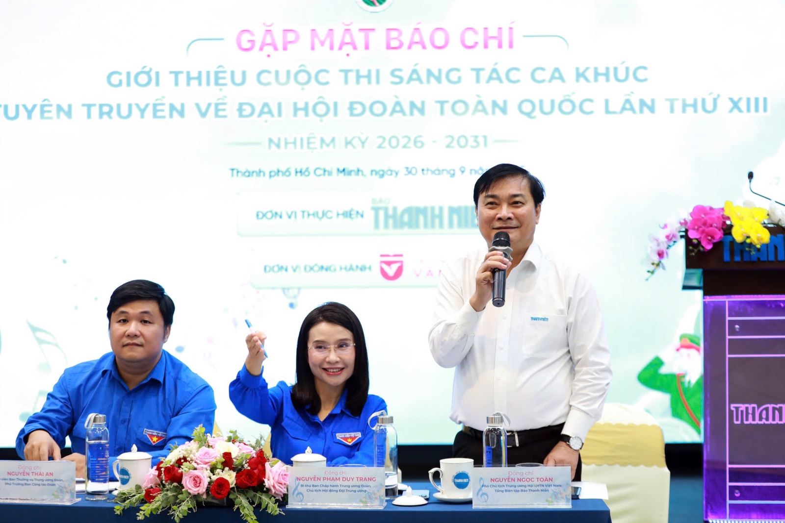 Phát động Cuộc thi sáng tác ca khúc tuyên truyền Đại hội Đoàn toàn quốc lần thứ XIII - Ảnh 1.