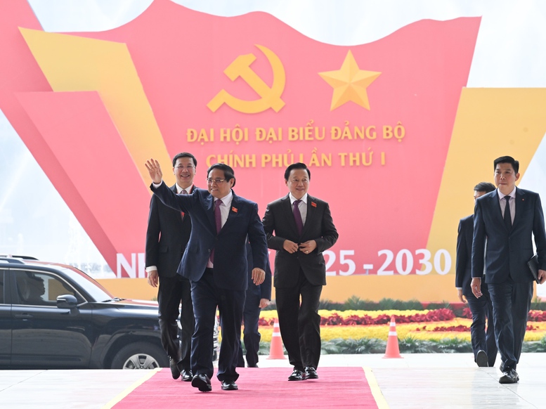 Đại hội Đảng bộ Chính phủ lần thứ I tiến hành phiên trù bị - Ảnh 1.