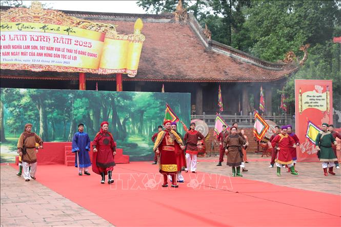 Thanh Hóa: Lễ hội Lam Kinh năm 2025: 'Hào khí Lam Sơn - Tỏa sáng trường tồn' - Ảnh 3.