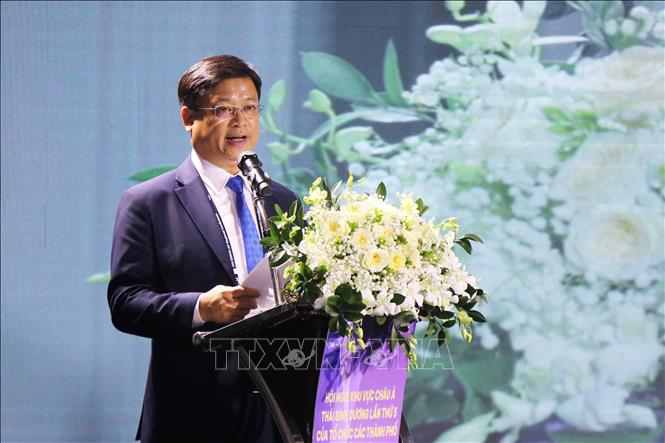 Khai mạc Hội nghị Tổ chức các thành phố Di sản Thế giới khu vực Châu Á - Thái Bình Dương - Ảnh 2. Khai mạc Hội nghị Tổ chức các thành phố Di sản Thế giới khu vực Châu Á - Thái Bình Dương - Ảnh 2.