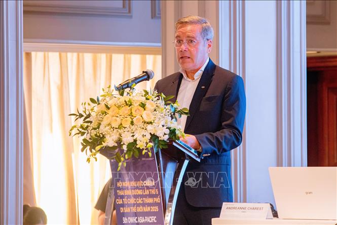 Bế mạc Hội nghị của Tổ chức các Thành phố Di sản Thế giới - Ảnh 1. Bế mạc Hội nghị của Tổ chức các Thành phố Di sản Thế giới - Ảnh 1.