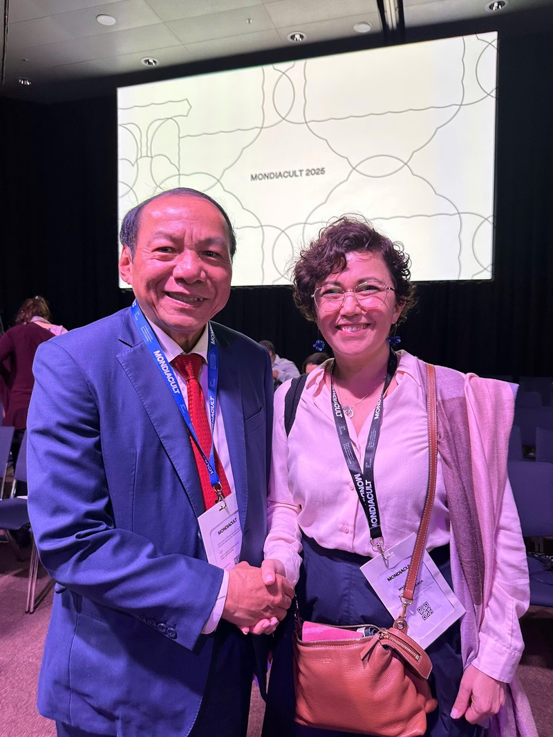 Việt Nam đẩy mạnh hợp tác quốc tế về văn hóa tại MONDIACULT 2025 - Ảnh 3. Việt Nam đẩy mạnh hợp tác quốc tế về văn hóa tại MONDIACULT 2025 - Ảnh 3.