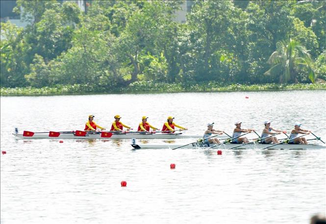 Đội tuyển Việt Nam giành 6 Huy chương Vàng tại Giải Rowing vô địch châu Á 2025 - Ảnh 1. Đội tuyển Việt Nam giành 6 Huy chương Vàng tại Giải Rowing vô địch châu Á 2025 - Ảnh 1.