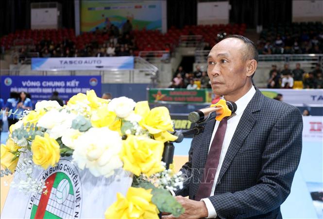 Khai mạc giải bóng chuyền hạng A quốc gia năm 2025 - Ảnh 1. Khai mạc giải bóng chuyền hạng A quốc gia năm 2025 - Ảnh 1.