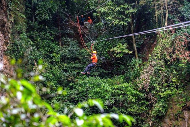 Quảng Trị: Đa dạng du lịch sinh thái tại Vườn Quốc gia Phong Nha - Kẻ Bàng - Ảnh 2. Quảng Trị: Đa dạng du lịch sinh thái tại Vườn Quốc gia Phong Nha - Kẻ Bàng - Ảnh 2.
