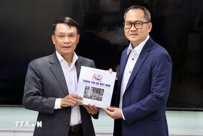 Việt Nam-Campuchia thúc đẩy hợp tác báo chí, truyền thông trong kỷ nguyên số - Ảnh 2. Việt Nam-Campuchia thúc đẩy hợp tác báo chí, truyền thông trong kỷ nguyên số - Ảnh 2.