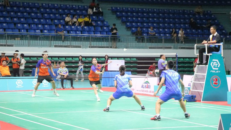 Khởi tranh Giải Cầu lông quốc tế “Felet Vietnam International Series 2025” tại Bắc Ninh - Ảnh 1. Khởi tranh Giải Cầu lông quốc tế “Felet Vietnam International Series 2025” tại Bắc Ninh - Ảnh 1.