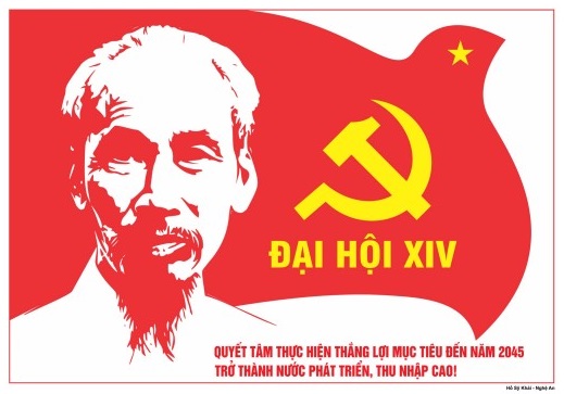 Godkännande av den propagandaaffischmodell som officiellt används i propagandaaktiviteter för partikongresser på alla nivåer, inför partikongressens 14:e nationella kongress - Foto 1. Phê duyệt mẫu tranh cổ động sử dụng chính thức trong các hoạt động tuyên truyền Đại hội Đảng các cấp, tiến tới Đại hội đại biểu toàn quốc lần thứ XIV của Đảng - Ảnh 1.