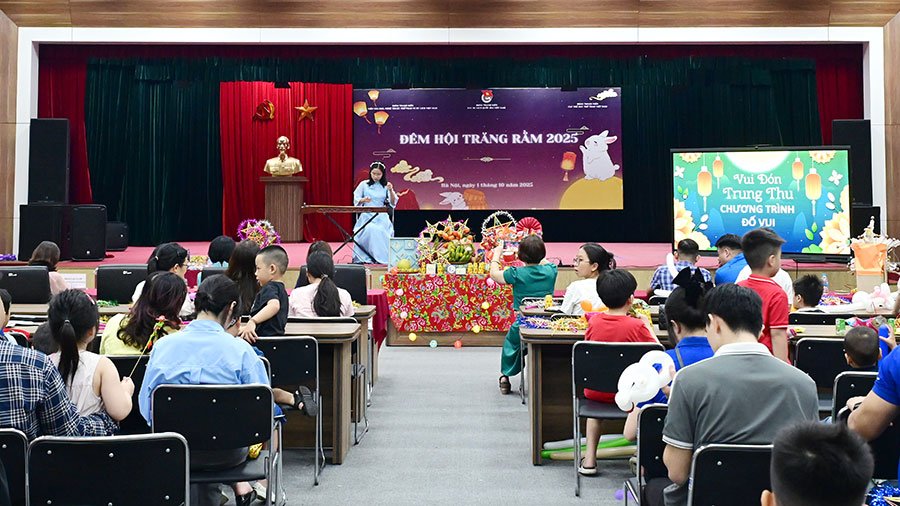 Đoàn Thanh niên Cục Du lịch Quốc gia Việt Nam tổ chức Chương trình Đêm hội Trăng rằm 2025 - Ảnh 8.