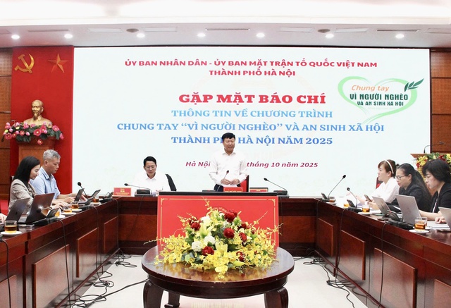 Propaganda och spridning så att varje medborgare i huvudstaden kan lyfta sitt ansvar att hjälpa de fattiga - Foto 1. Tuyên truyền, lan tỏa để mỗi công dân Thủ đô cùng nêu cao trách nhiệm chung tay vì người nghèo - Ảnh 1.