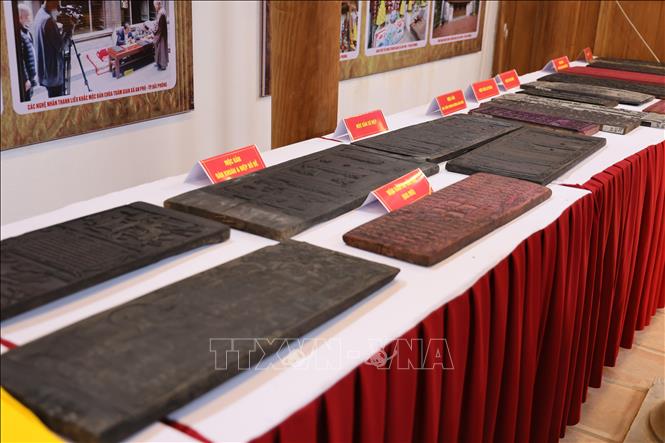 Hải Phòng: Công bố 'Mộc bản chùa Trăm gian' là Bảo vật Quốc gia - Ảnh 3. Hải Phòng: Công bố 'Mộc bản chùa Trăm gian' là Bảo vật Quốc gia - Ảnh 3.