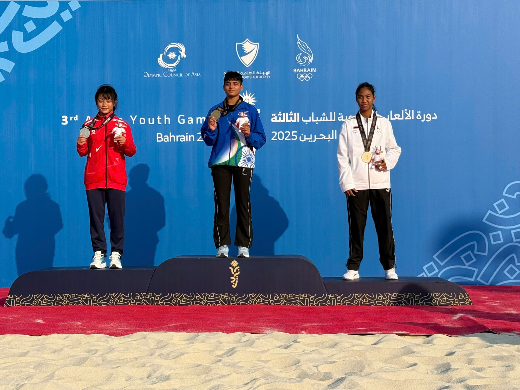 Prestasjoner til idrettsutøvere som for tiden trener ved Bac Ninh University of Physical Education and Sports i de tredje asiatiske ungdomslekene (AYG) - 2025 - Bilde 1. Thành tích của các vận động viên hiện đang tập huấn tại Trường Đại học TDTT Bắc Ninh trong Đại hội Thể thao trẻ Châu Á (AYG) lần thứ 3 – 2025 - Ảnh 1.