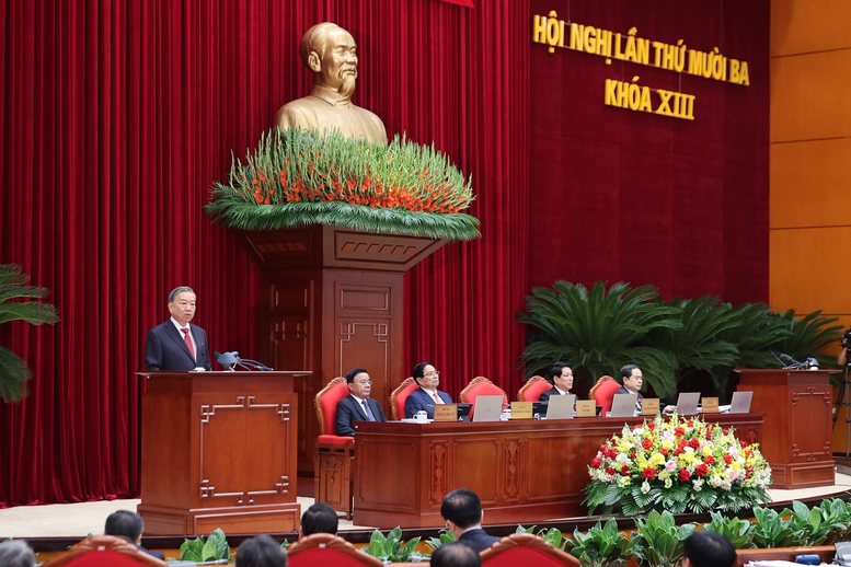 Khai mạc Hội nghị Trung ương lần thứ 13 - Ảnh 3.