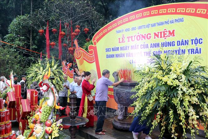 Hải Phòng: Tưởng nhớ Anh hùng dân tộc, Danh nhân văn hóa thế giới Nguyễn Trãi - Ảnh 4.