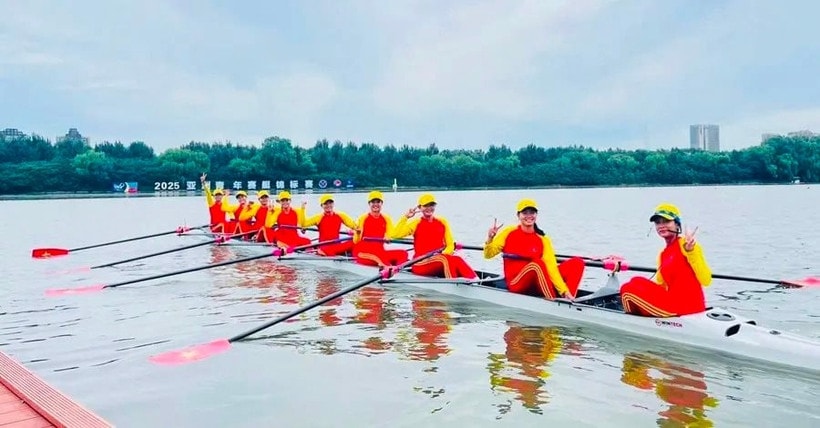 Việt Nam lần đầu đăng cai Giải vô địch Rowing châu Á 2025 - Ảnh 1. Việt Nam lần đầu đăng cai Giải vô địch Rowing châu Á 2025 - Ảnh 1.