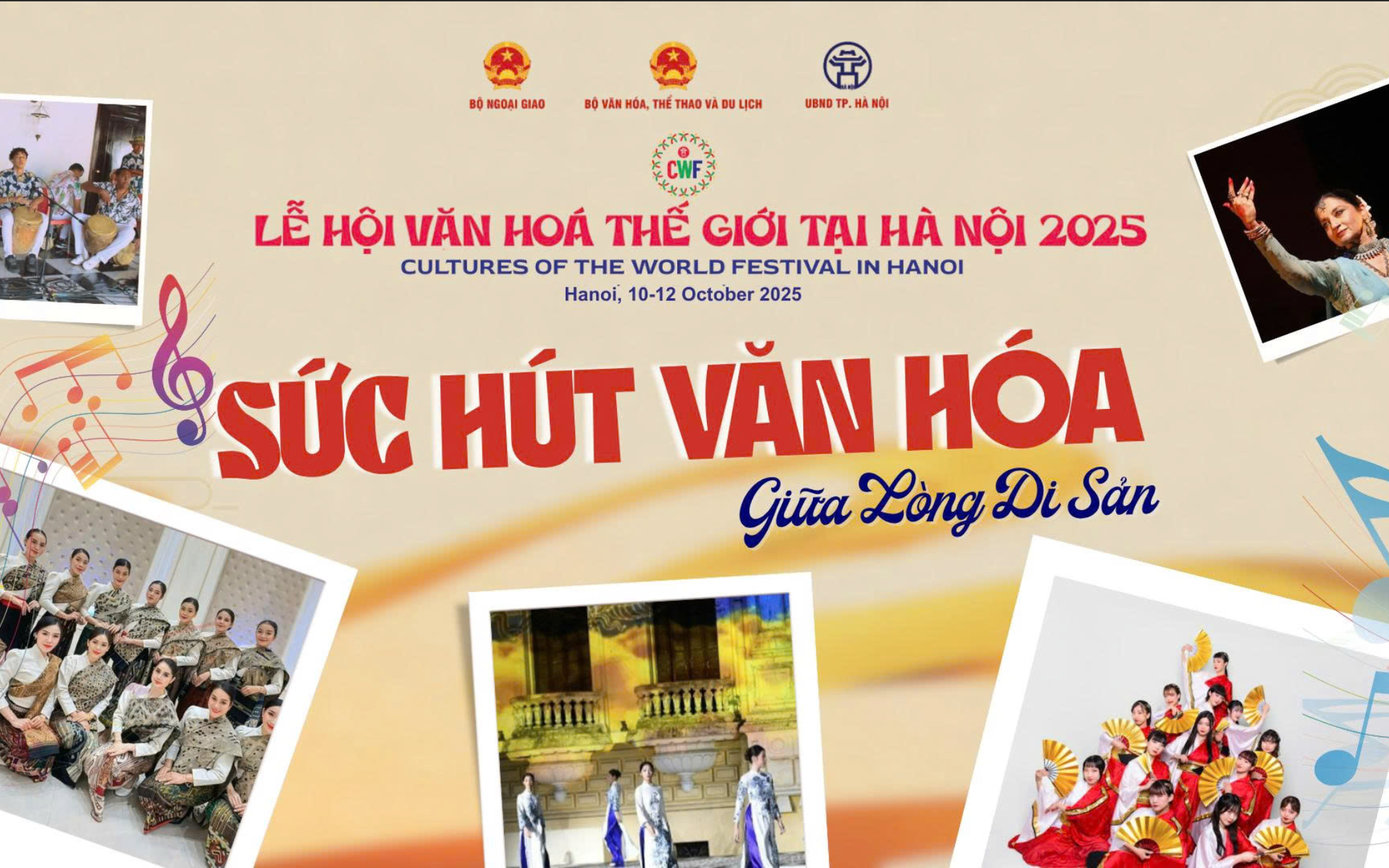 Infographic: Nhiều hoạt động đặc sắc, hấp dẫn tại Lễ hội Văn hóa Thế giới tại Hà Nội lần thứ nhất