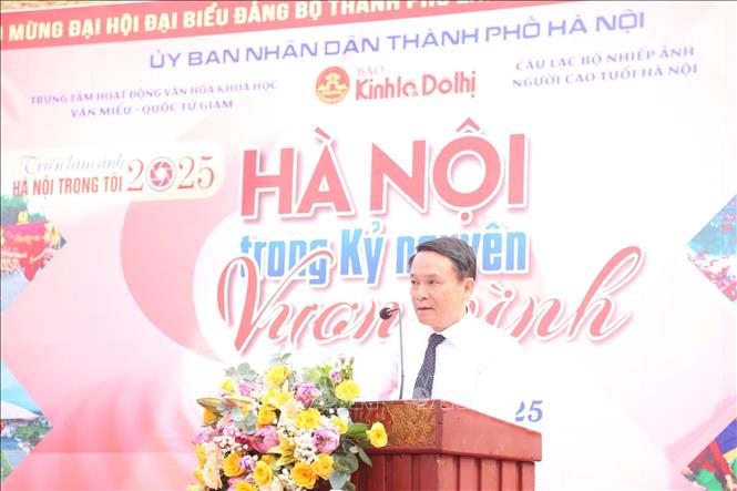 Triển lãm 80 tác phẩm ảnh về 'Hà Nội trong kỷ nguyên vươn mình - Ảnh 3.