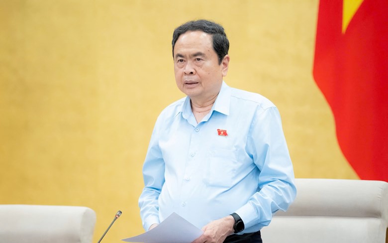 Chủ tịch Quốc hội Trần Thanh Mẫn: Tiếp tục rà soát, hoàn thiện dự án Luật Báo chí (sửa đổi) 