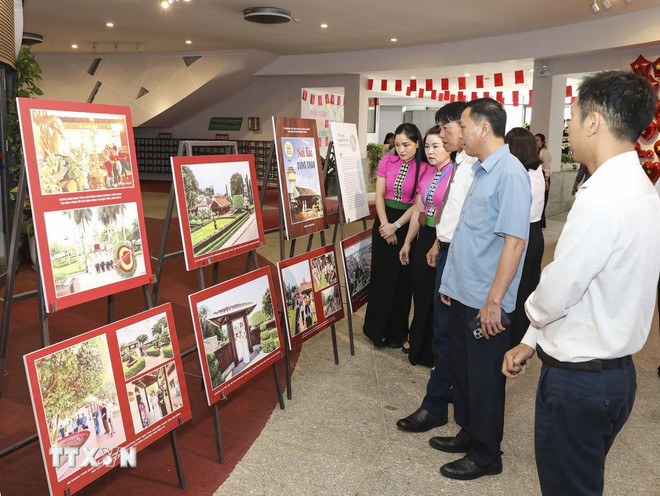 Điện Biên: Trưng bày 60 bức ảnh về “Nơi Bác dừng chân - Trường Dục Thanh Phan Thiết” - Ảnh 2.