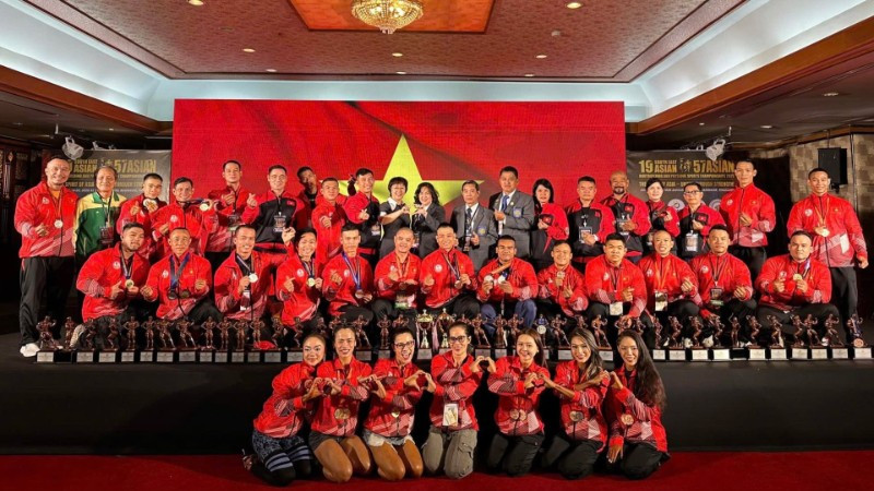 Thể hình Việt Nam hướng tới mục tiêu tốp đầu thế giới - Ảnh 1.