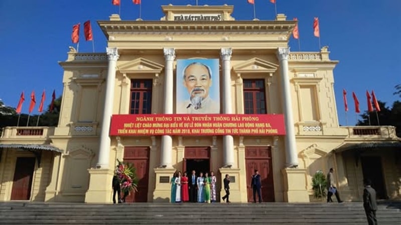 Hai Phong: Yüzyıllık mirasın şehir içi turizmin altın ürününe dönüştürülmesi - Fotoğraf 1. Hải Phòng: Biến di sản trăm năm thành sản phẩm vàng của du lịch nội đô - Ảnh 1.