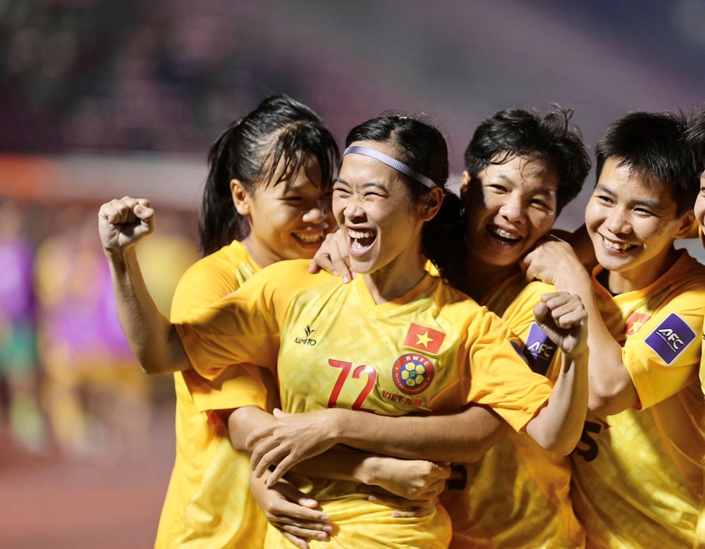 CLB nữ TP.HCM hoàn thành mục tiêu đầu tiên tại “Cúp C1 châu Á” - Ảnh 2. CLB nữ TP.HCM hoàn thành mục tiêu đầu tiên tại “Cúp C1 châu Á” - Ảnh 2.